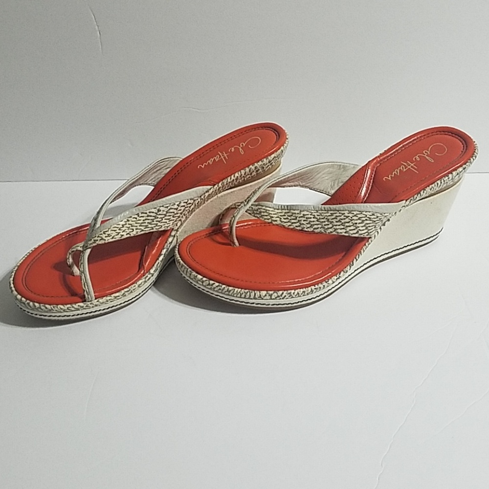 Cole Haan Nike Air Wedge Sandals (slightly flawed)